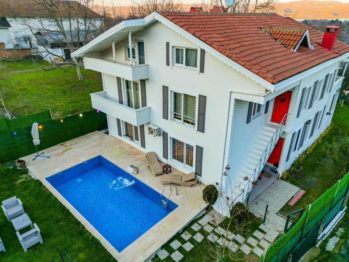 Villa Atlas Muhafazakar Havuzlu, Mustakil Genis Bahceli Sapanca Eksteriør billede