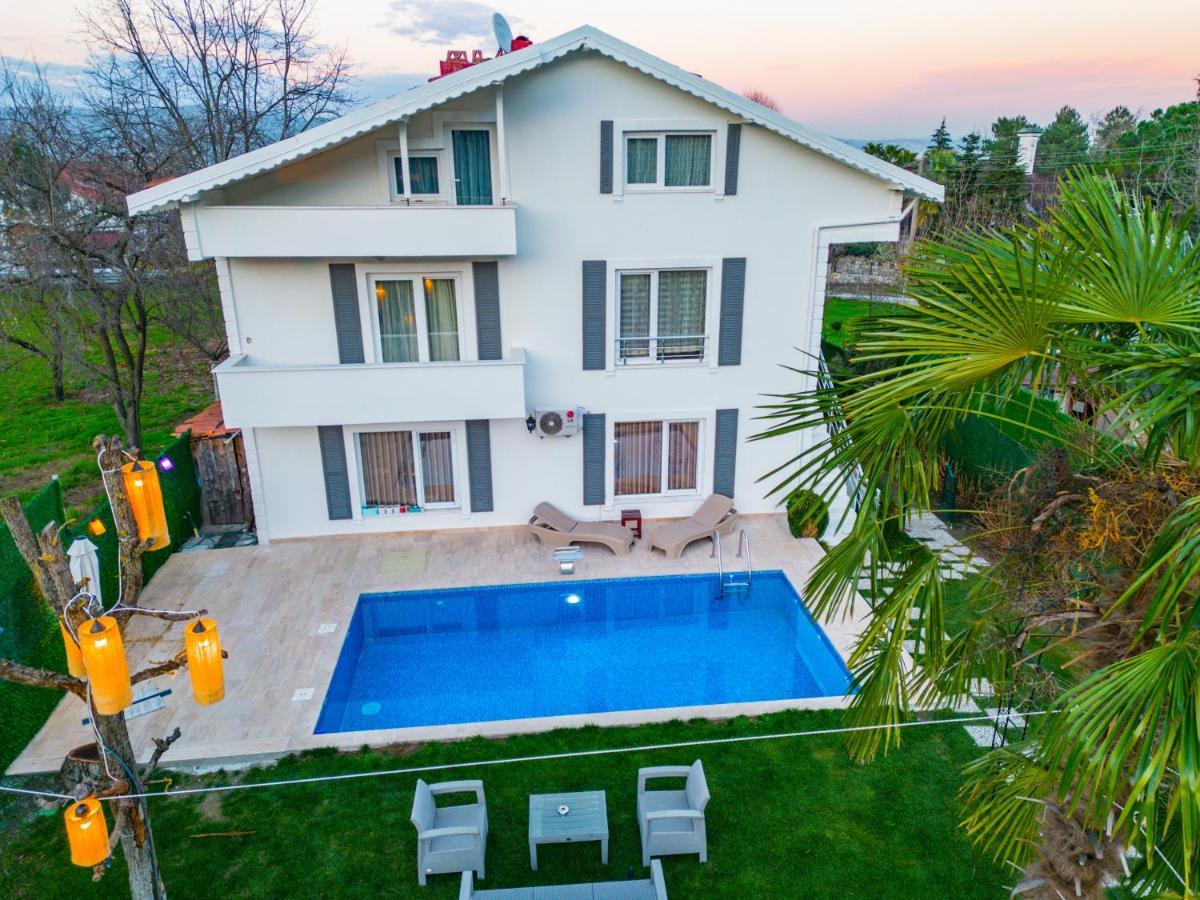Villa Atlas Muhafazakar Havuzlu, Mustakil Genis Bahceli Sapanca Eksteriør billede